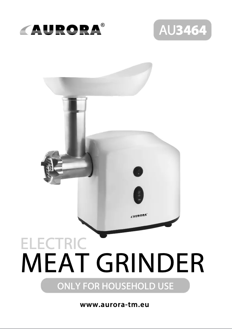 First page image of the manual for AU3464