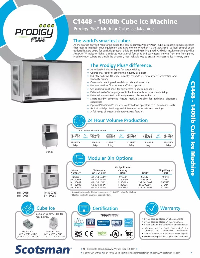 First page image of the manual for C1448SR-32