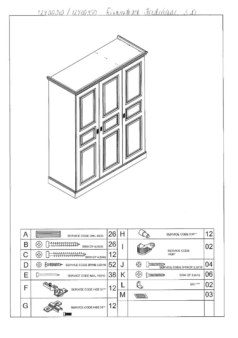 Page 1 of the manual User Manual Leen Bakker Frederique 3.0