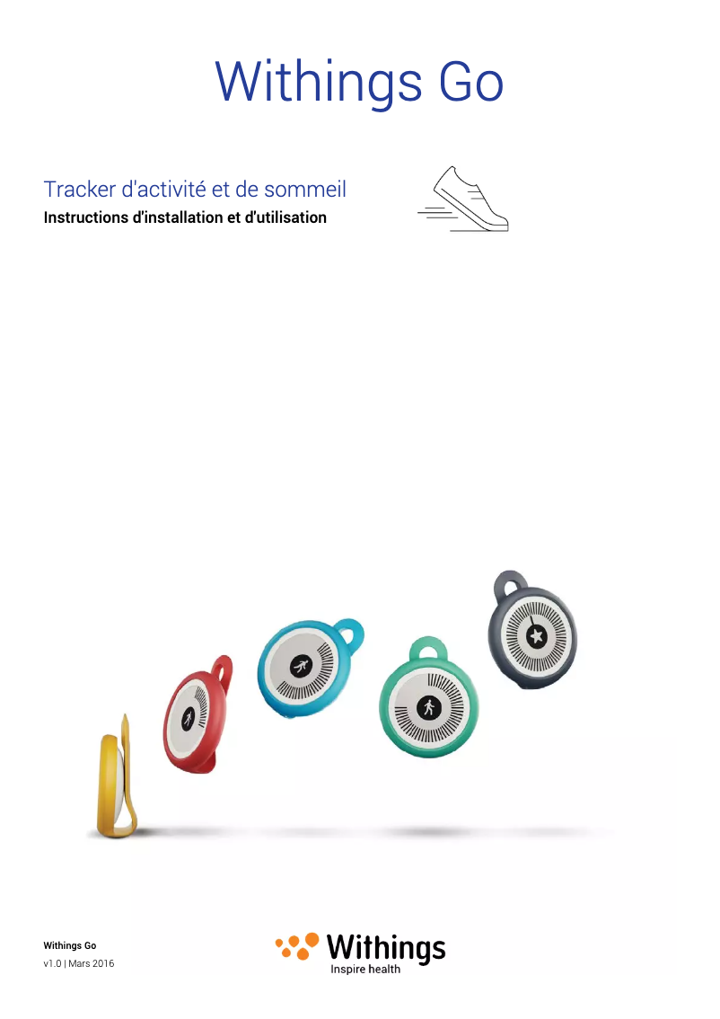 First page image of the manual for Go