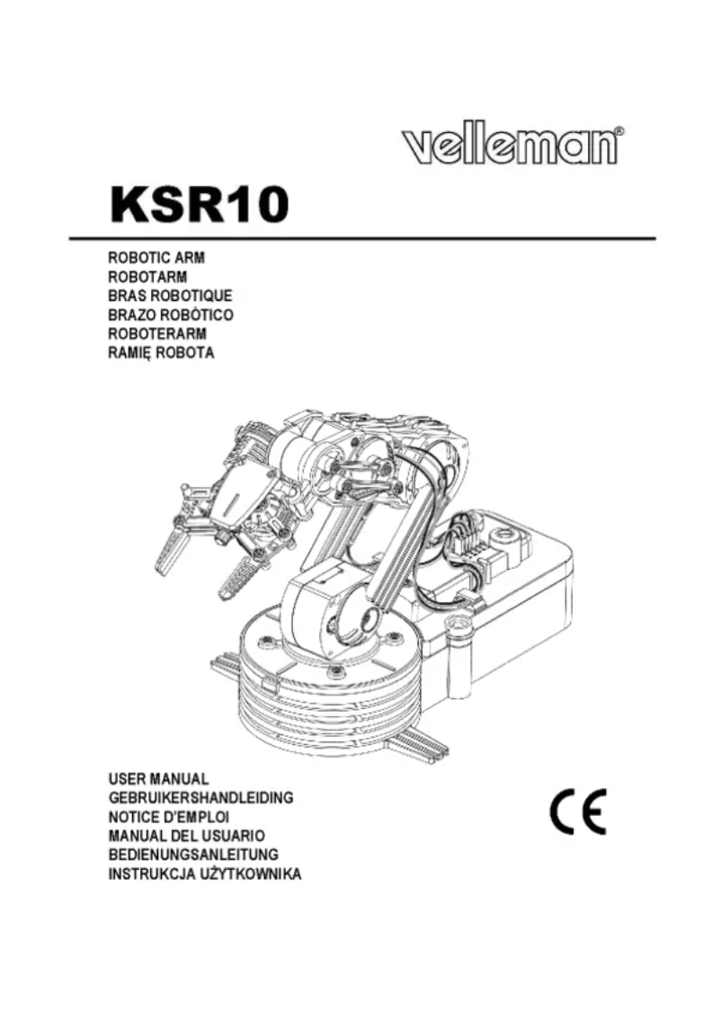 Image de la première page du manuel de l'appareil KSR10