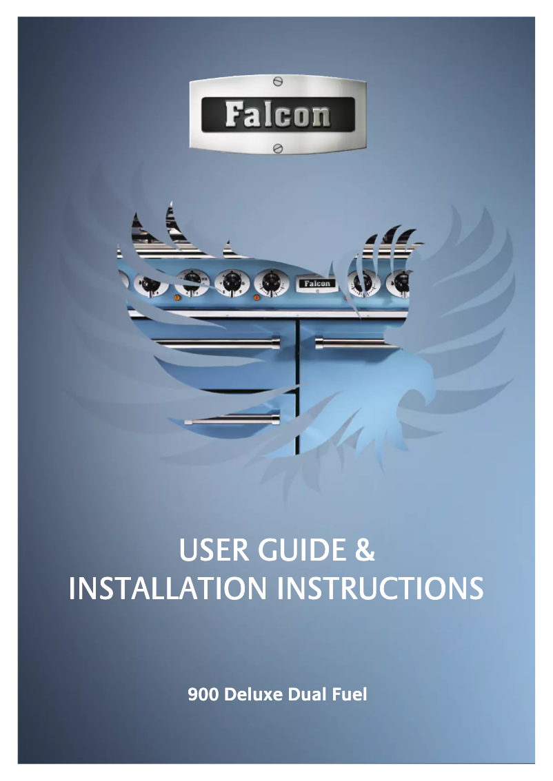 Page 1 of the manual User Manual Falcon 900 Deluxe