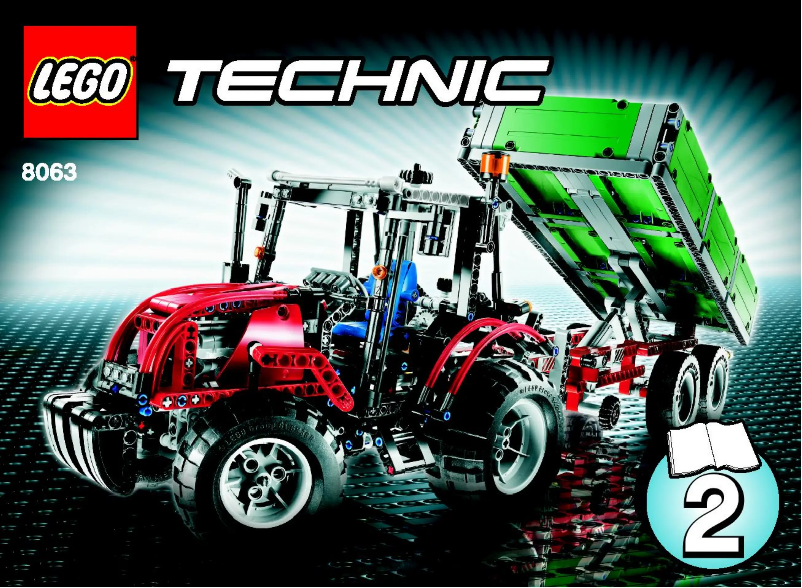 First page image of the manual for Technic 8063