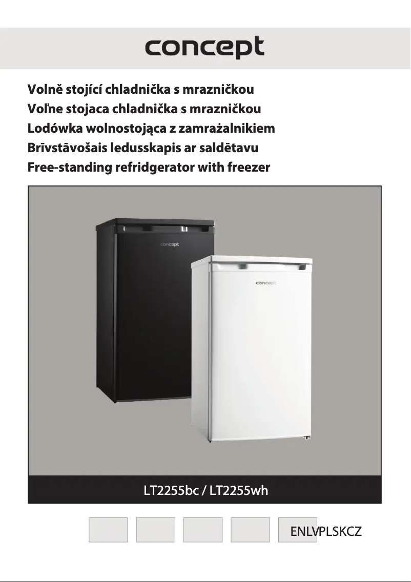 Page 1 of the manual User Manual Concept LT2255WH