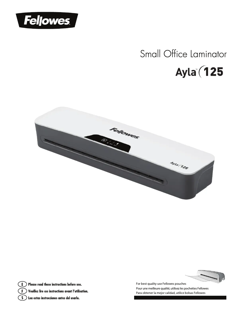 First page image of the manual for Ayla 125