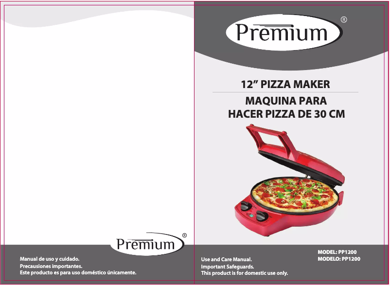Page 1 de la notice Manuel utilisateur Premium PP1200