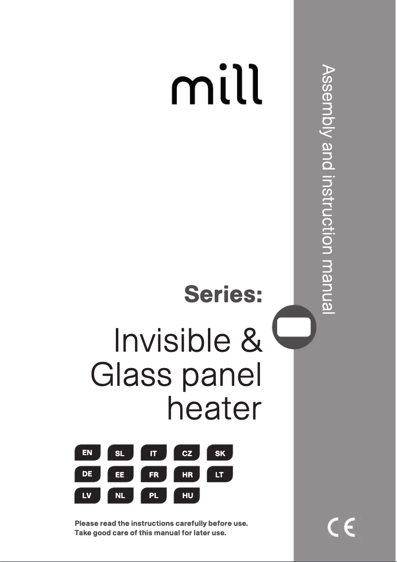 Page 1 of the manual User Manual Mill IB1200DN