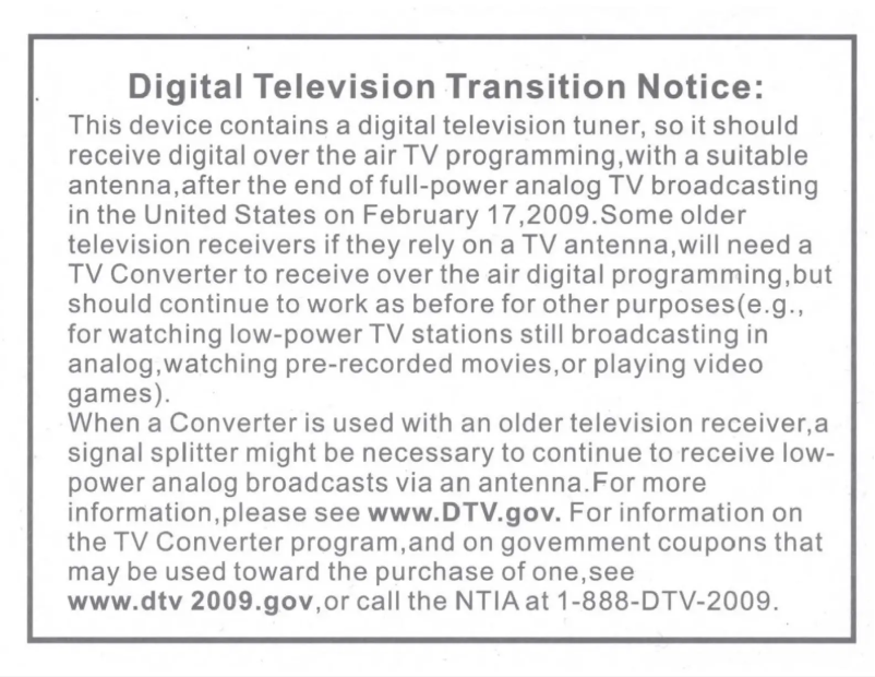 Page 1 of the manual User Manual Jensen JTV1917DVDC