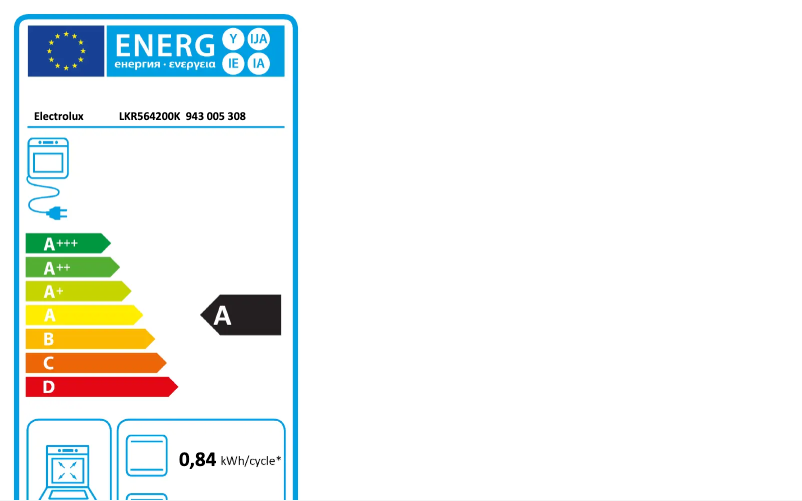 First page image of the manual for LKR564200K