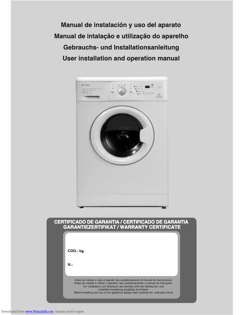 First page image of the manual for L-511