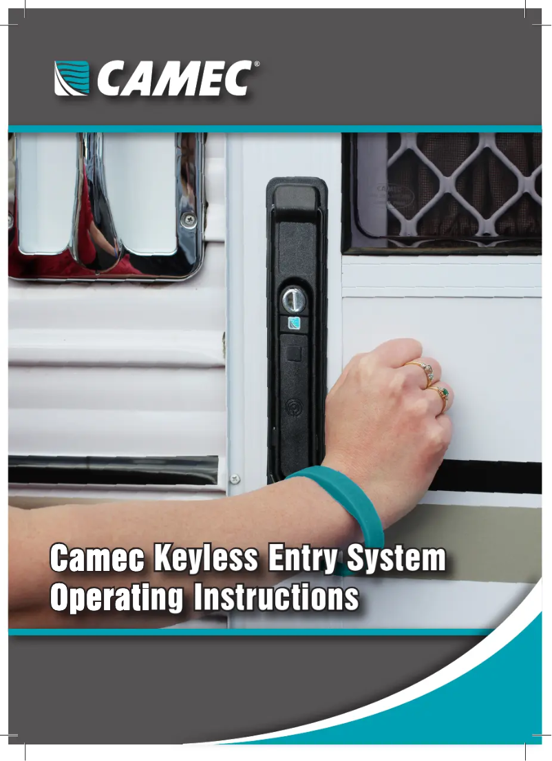First page image of the manual for Keyless Entry System