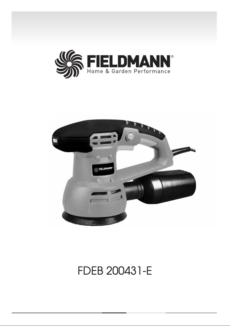 Page 1 of the manual User Manual Fieldmann FDEB 200431-E