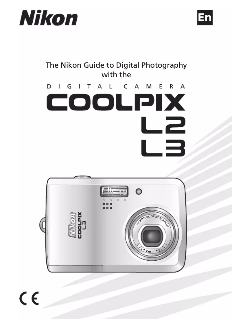 Page 1 of the manual User Manual Nikon Coolpix L3