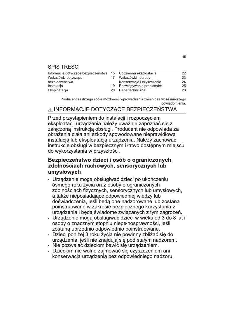 Page 1 of the manual User Manual Smeg SD7205SLD2P1