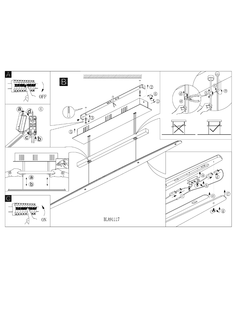 Page 1 of the manual User Manual Eglo Alento