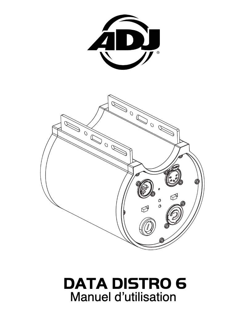 First page image of the manual for Data Distro 6