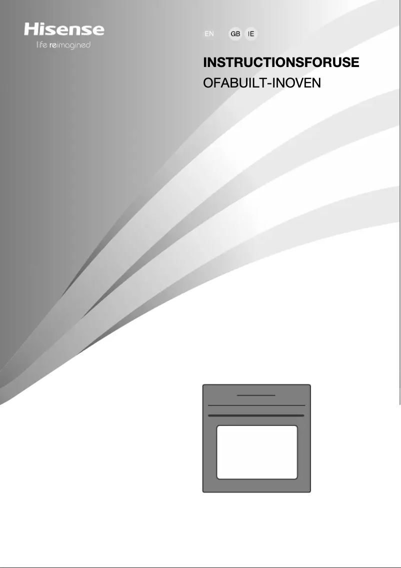 Page 1 of the manual User Manual Hisense BI64211PX