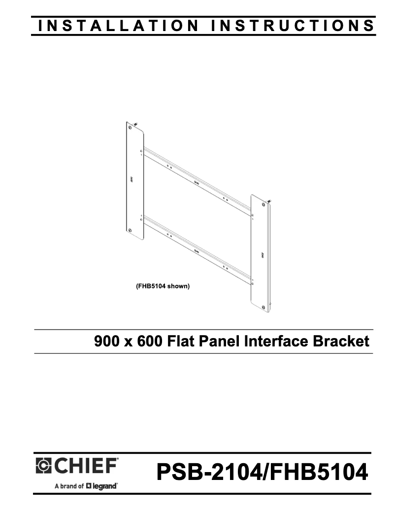 First page image of the manual for PSB2104