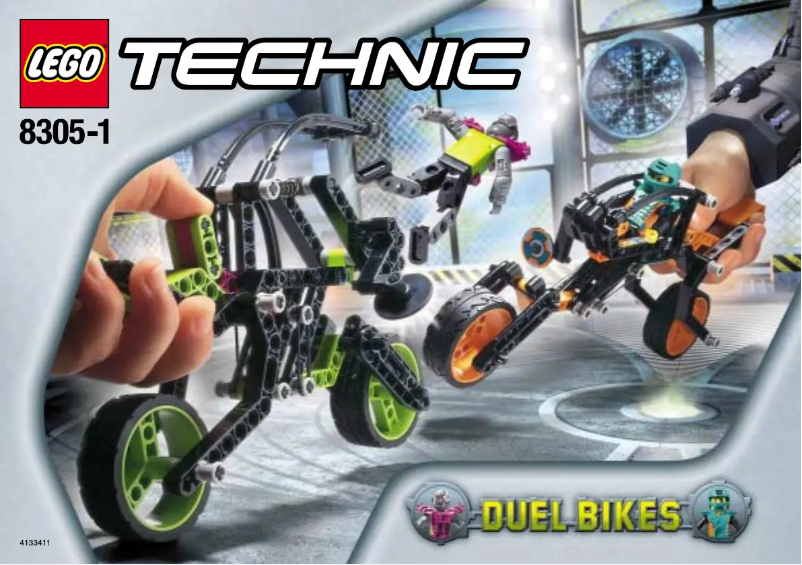Page 1 of the manual User Manual Lego Duel Bikes