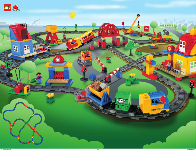 First page image of the manual for Train Starter Set