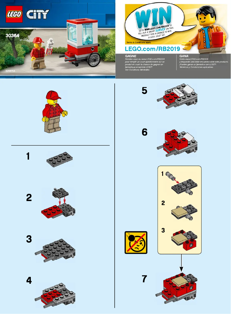 Page 1 of the manual User Manual Lego City 30364