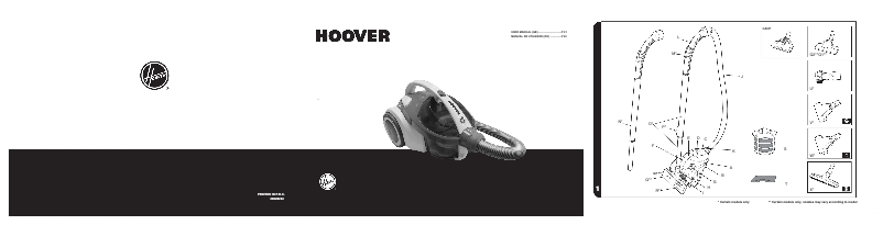 Page 1 of the manual User Manual Hoover Sprint Evo SE42 011