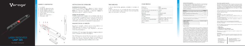 First page image of the manual for LASP-305