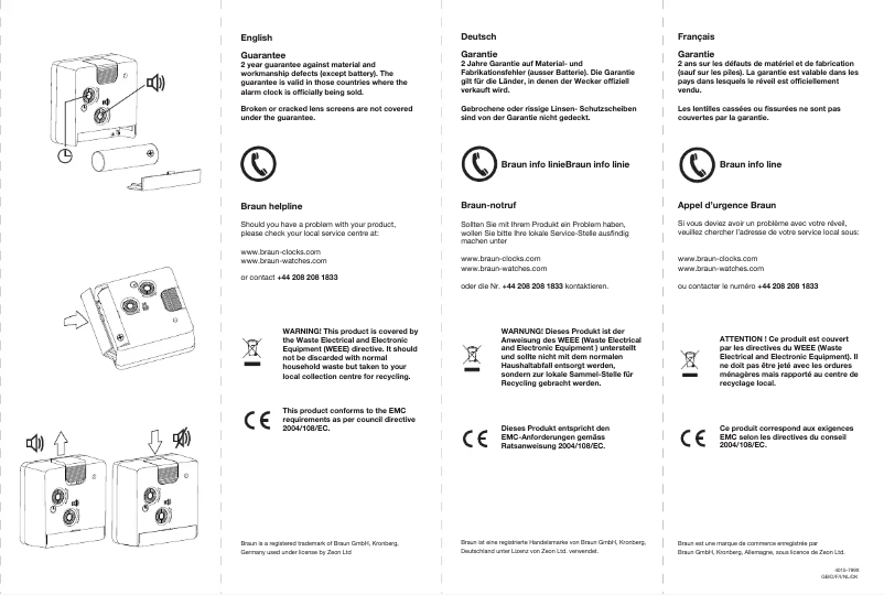 First page image of the manual for BNC002