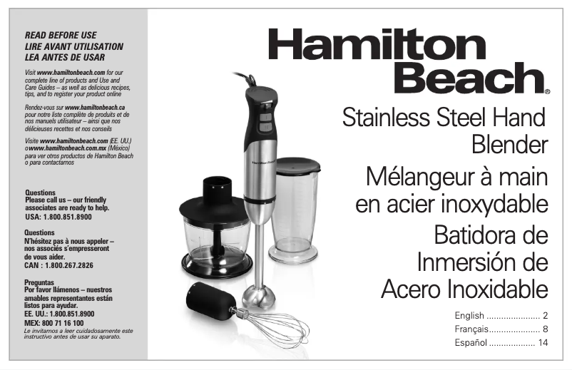 First page image of the manual for 59766