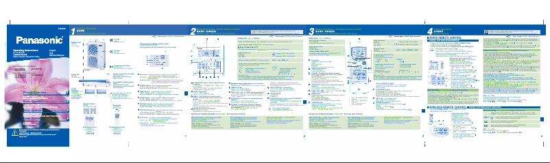 Page 1 of the manual User Manual Panasonic CS-D34DTH5