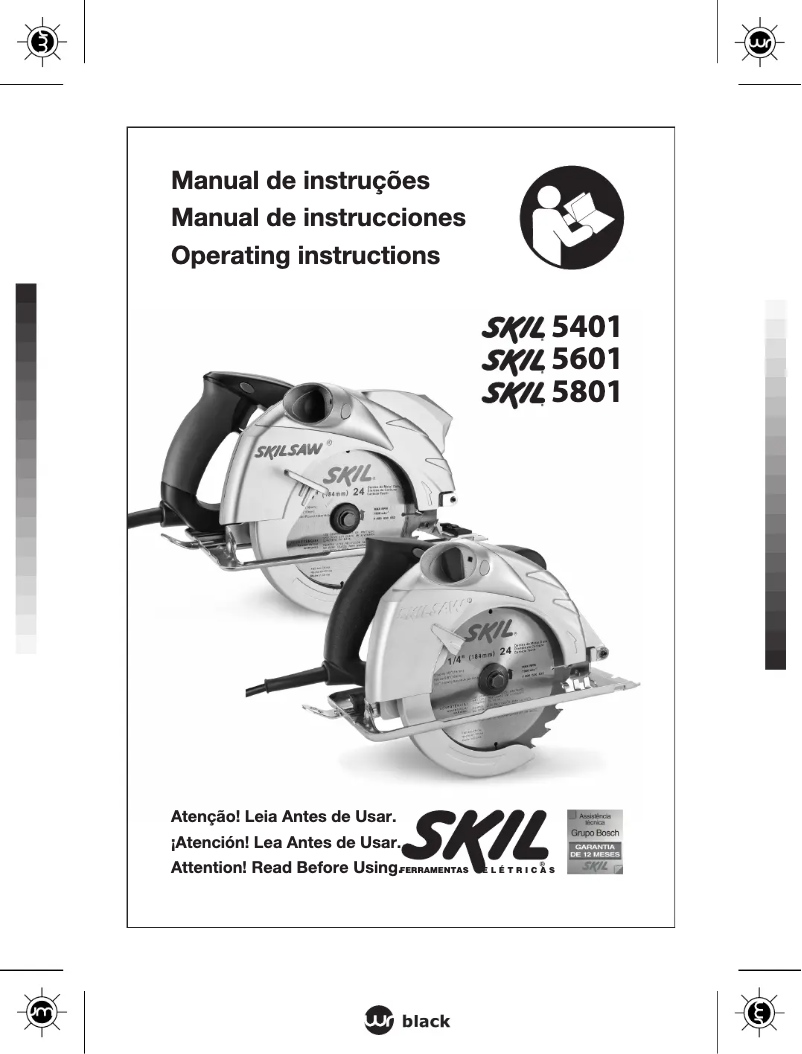 Page 1 of the manual User Manual Skil 5401