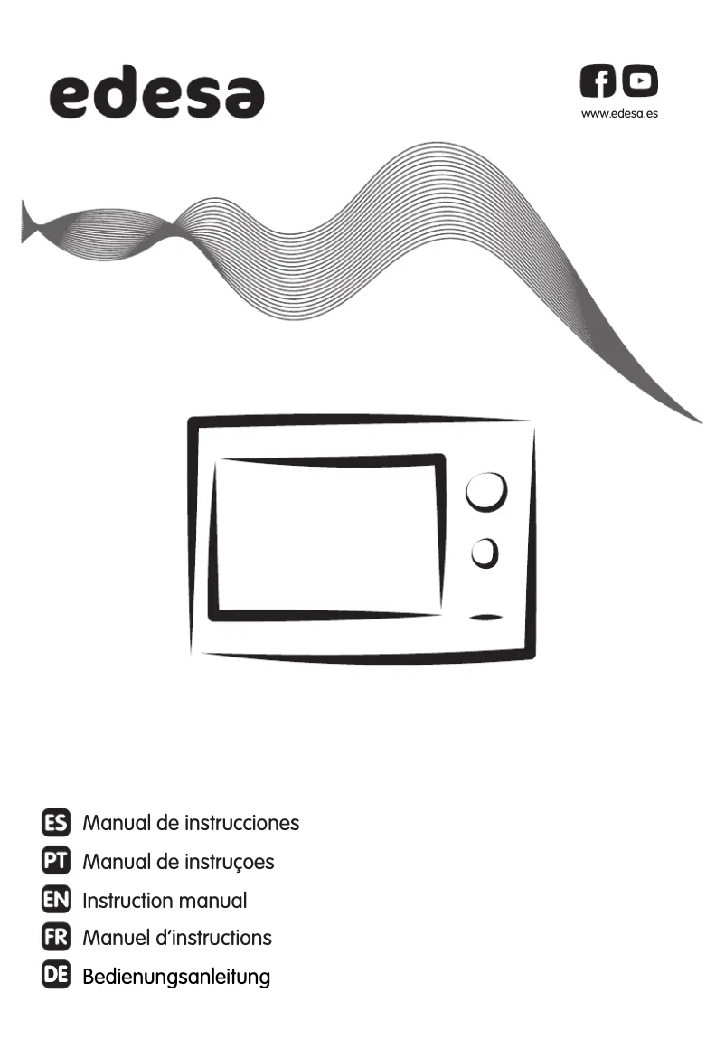 First page image of the manual for EMW-2510-IG X