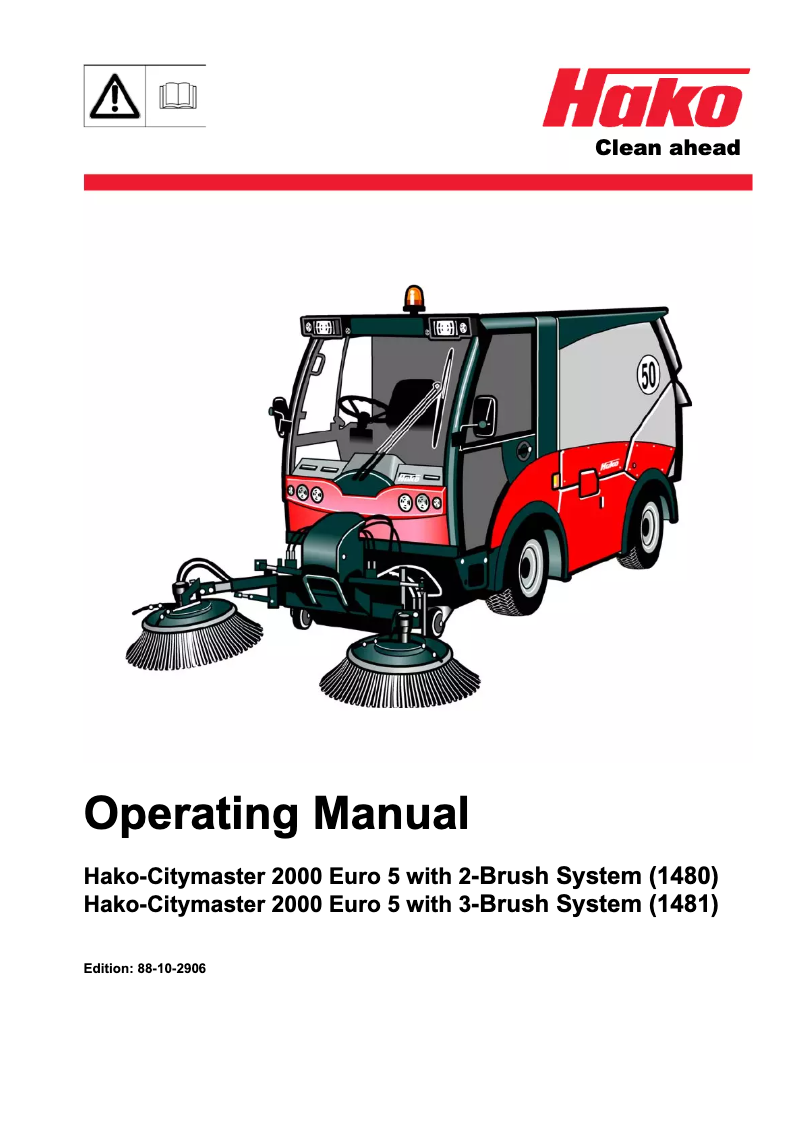 First page image of the manual for Citymaster 2000