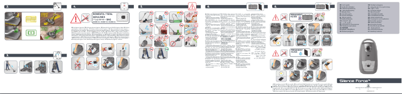 First page image of the manual for Silence Force Allergy+ RO7473
