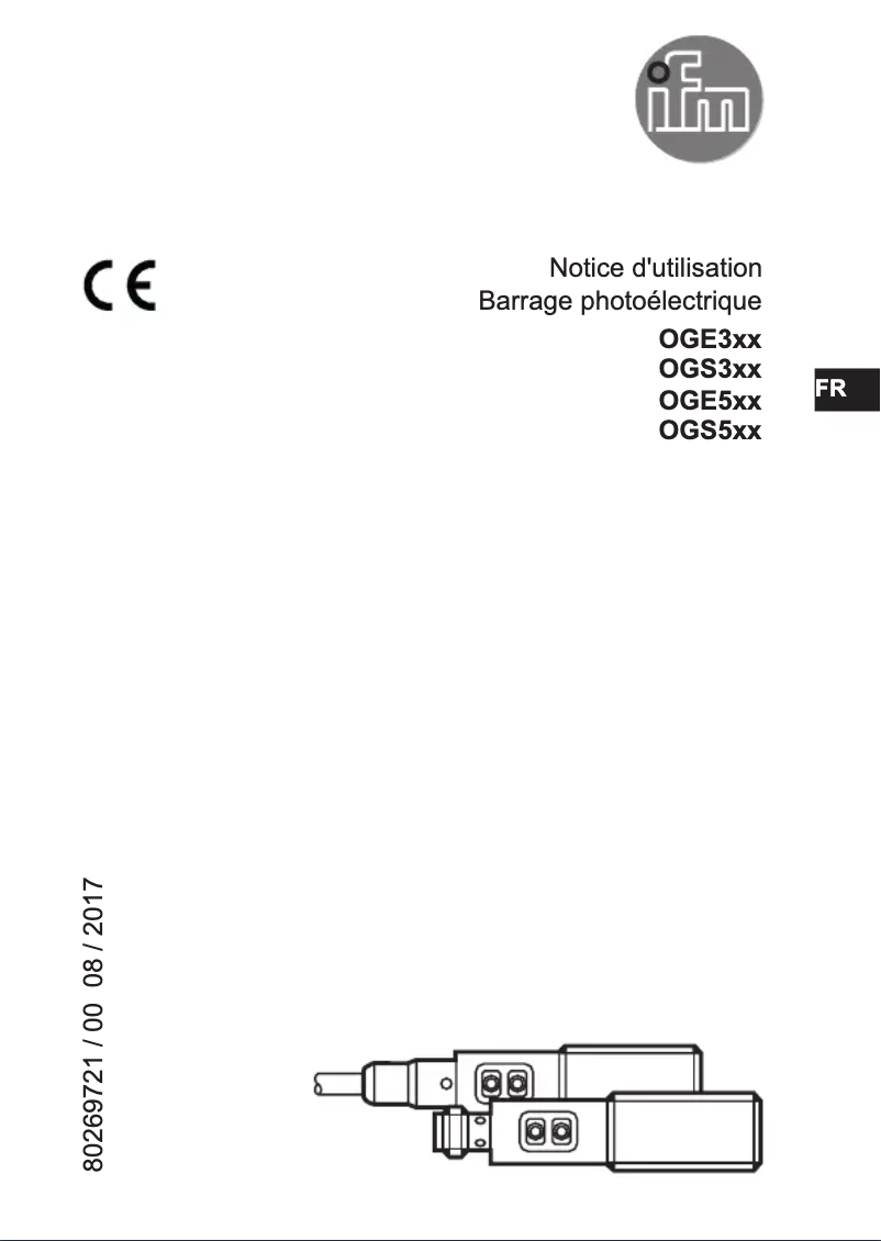 First page image of the manual for OGS500