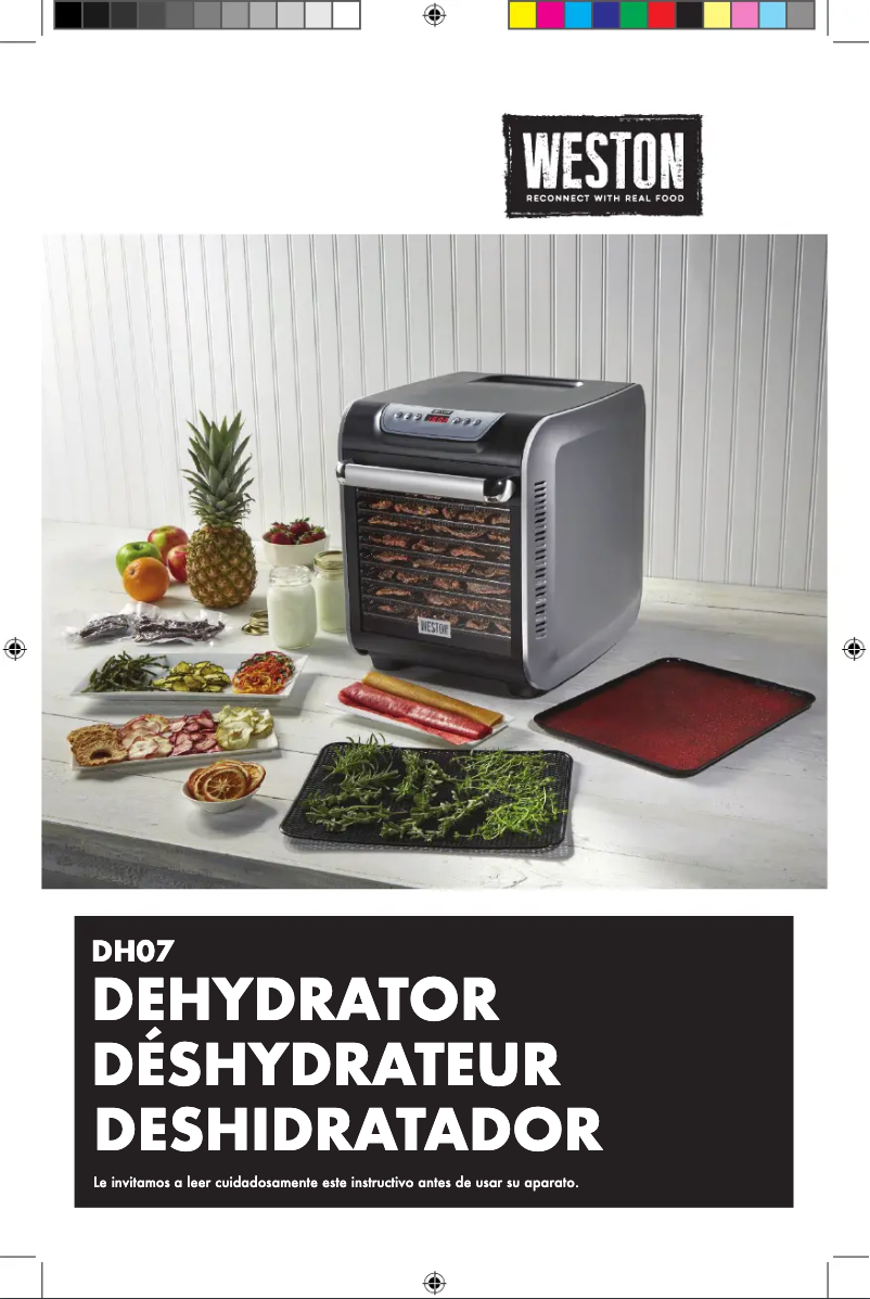 Page 1 of the manual User Manual Weston DH07