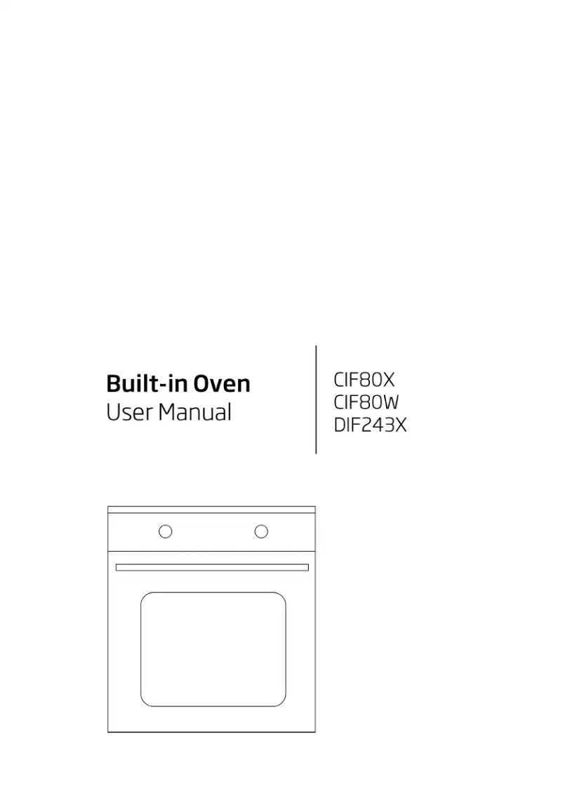 First page image of the manual for DIF 243