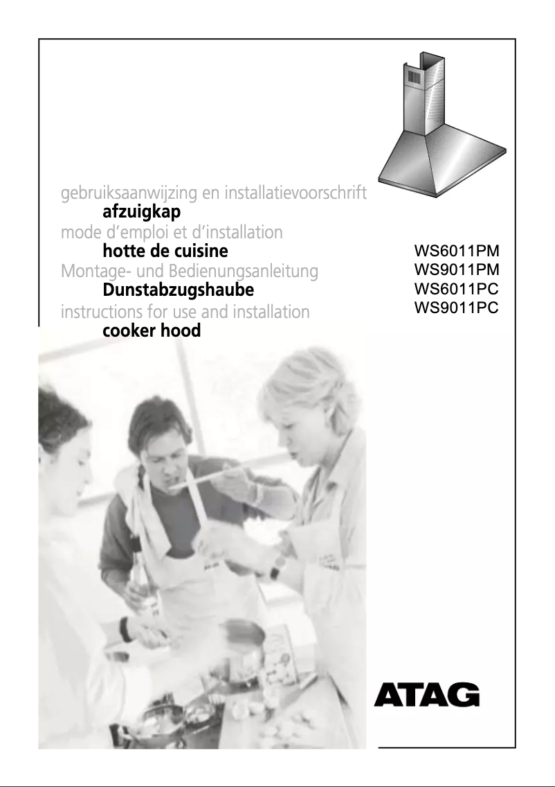 First page image of the manual for WS9011QM