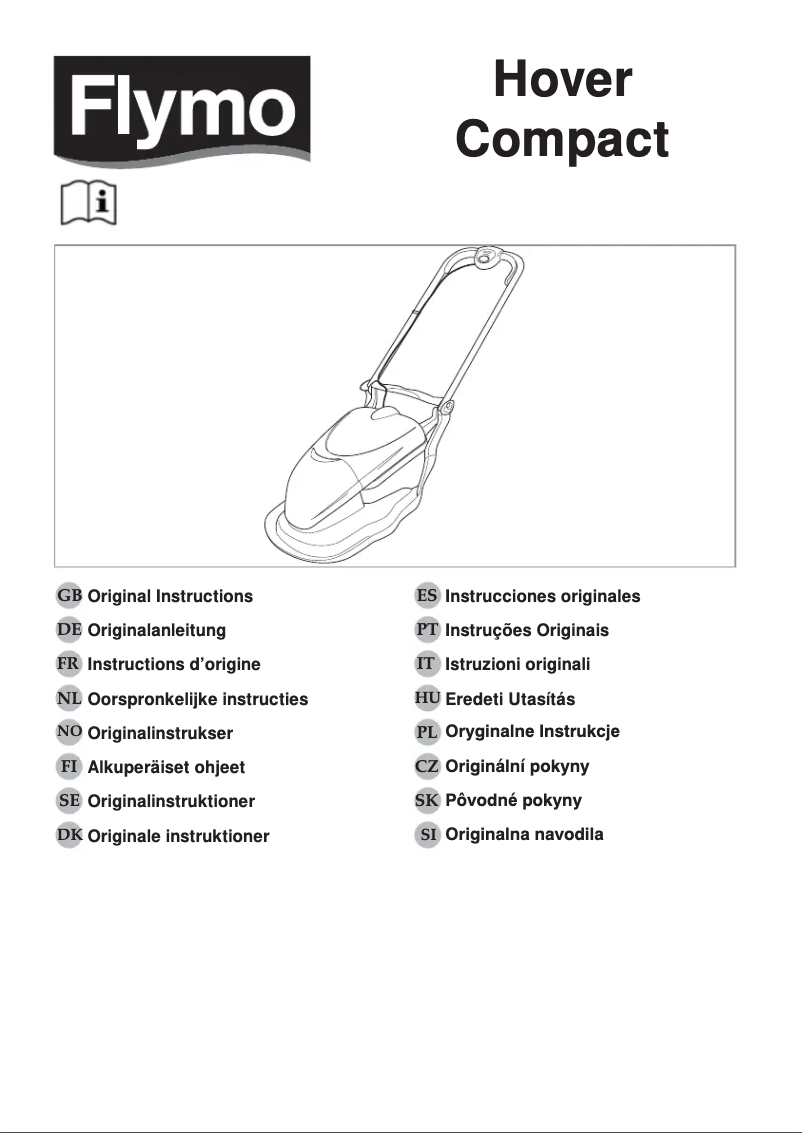 First page image of the manual for Hover Compact 330