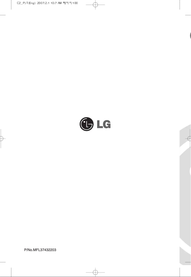 Page 1 of the manual User Manual LG GC-B359PUQA