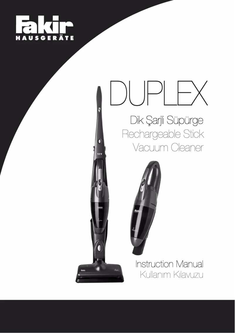 First page image of the manual for Duplex