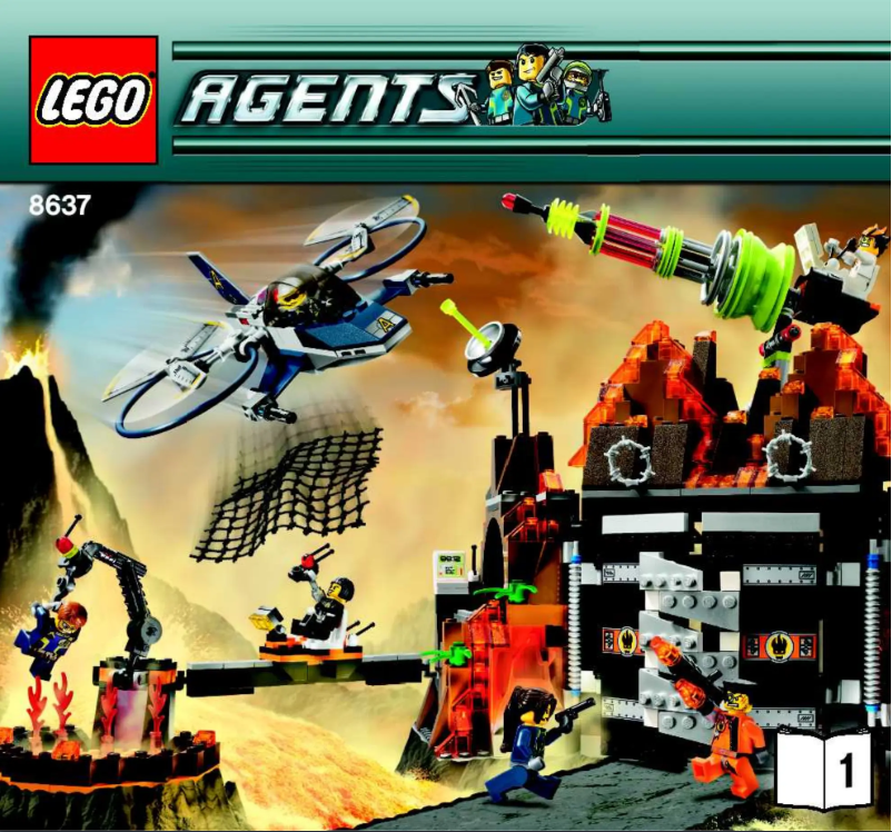 First page image of the manual for Volcano Base