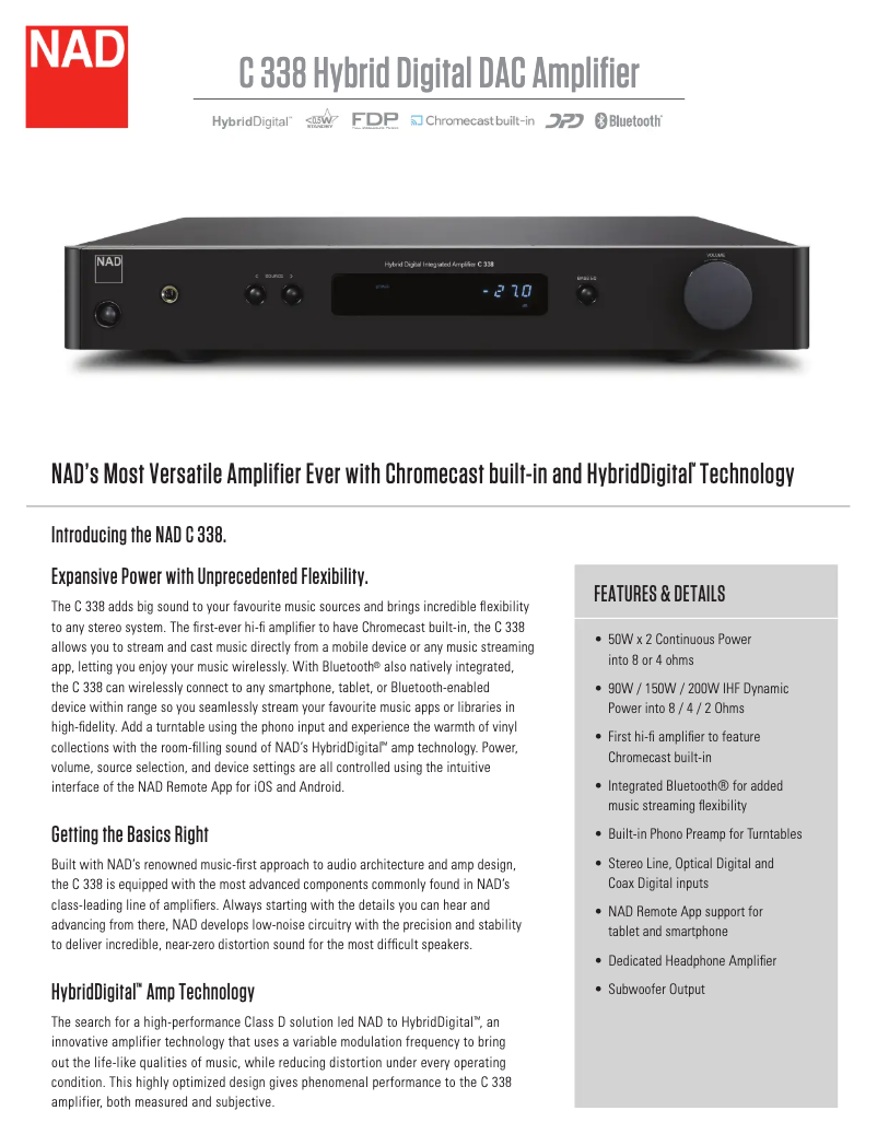 First page image of the manual for C 338