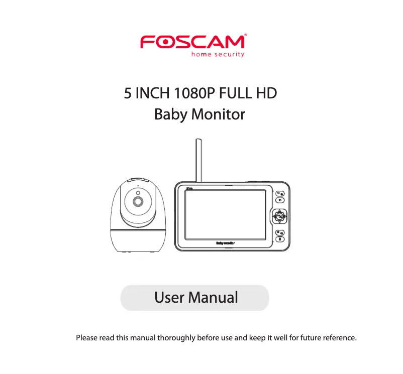 Page 1 of the manual User Manual Foscam BM1