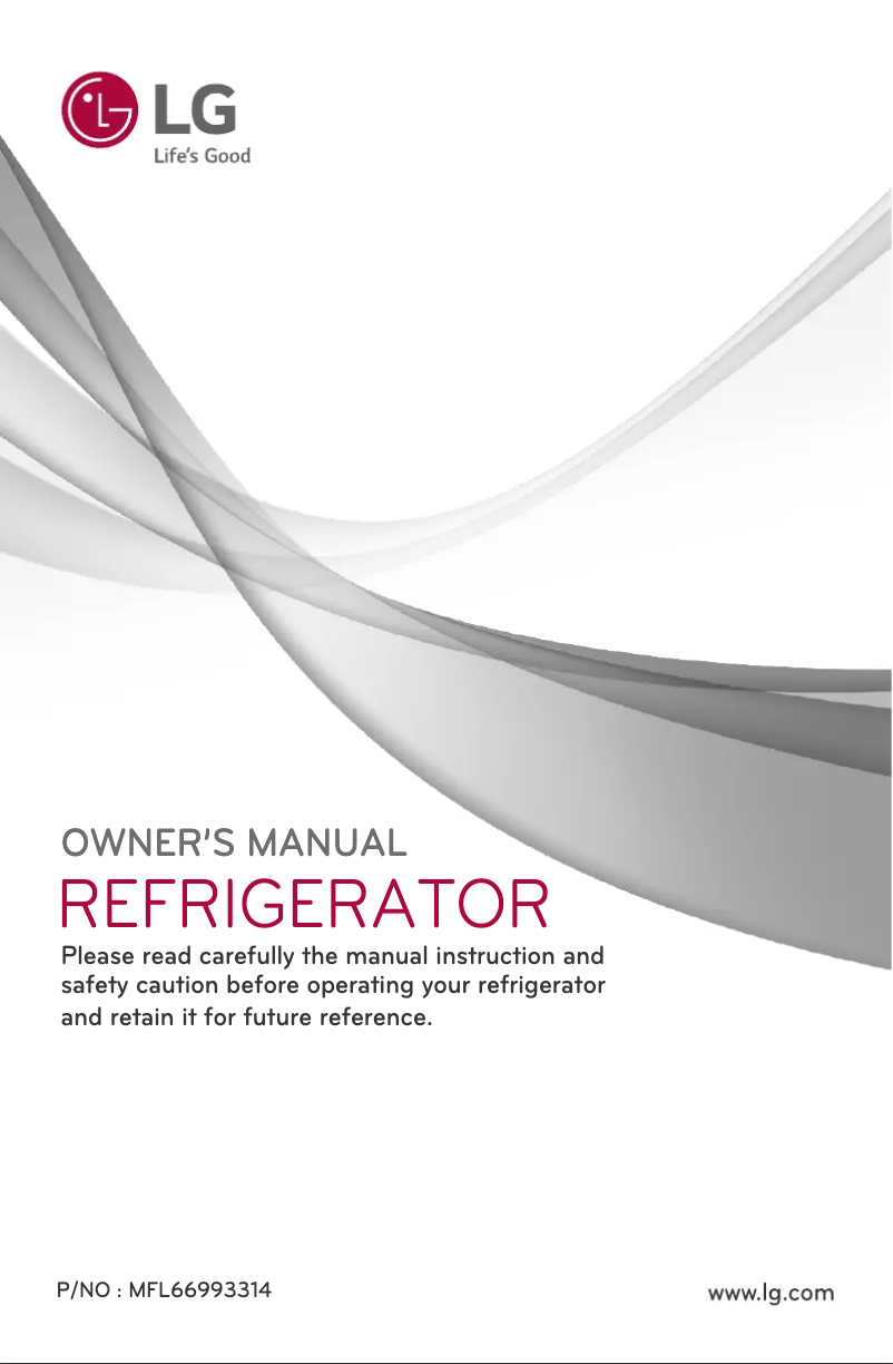 Page 1 of the manual User Manual LG GL-201ALE