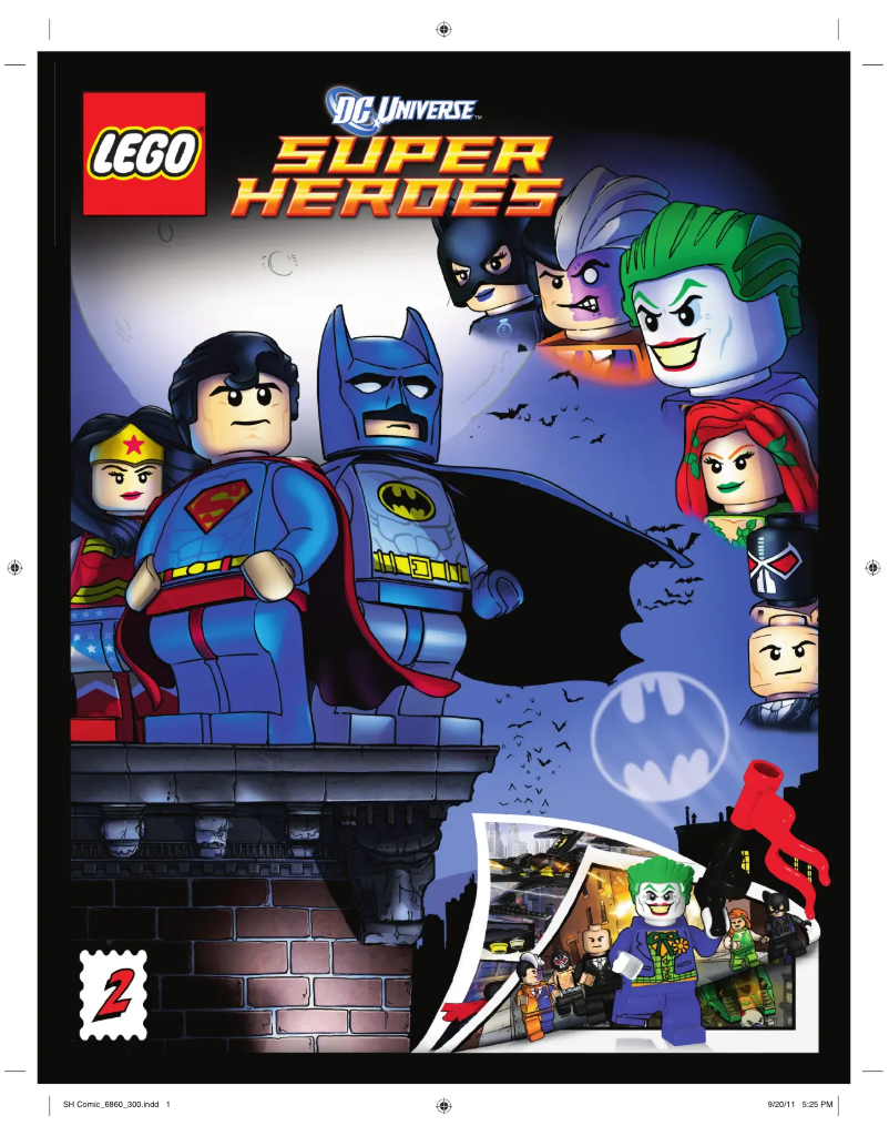 Page 1 of the manual User Manual Lego The Batcave