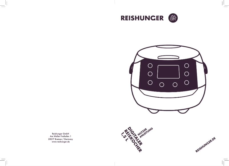Page 1 of the manual User Manual Reishunger Digitaler