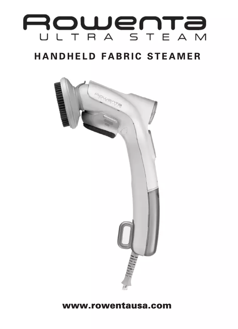 First page image of the manual for Ultra Steam DR5015