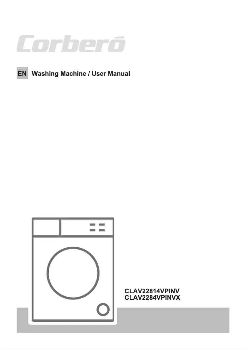 Page 1 of the manual User Manual Corbero CLAV2284VPINVX
