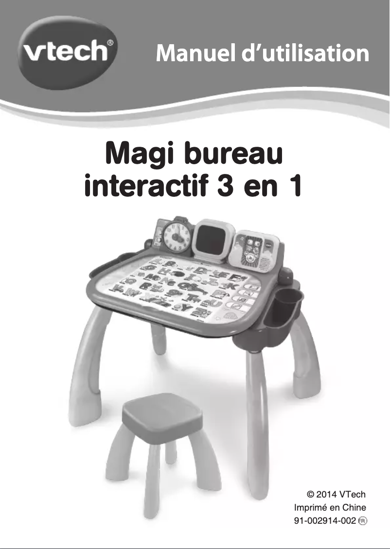 Image de la première page du manuel de l'appareil Magi bureau interactif 3 en 1